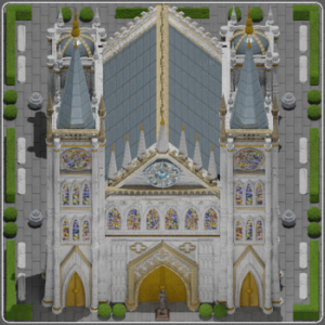 Nightwell Cathedral as seen in the game.